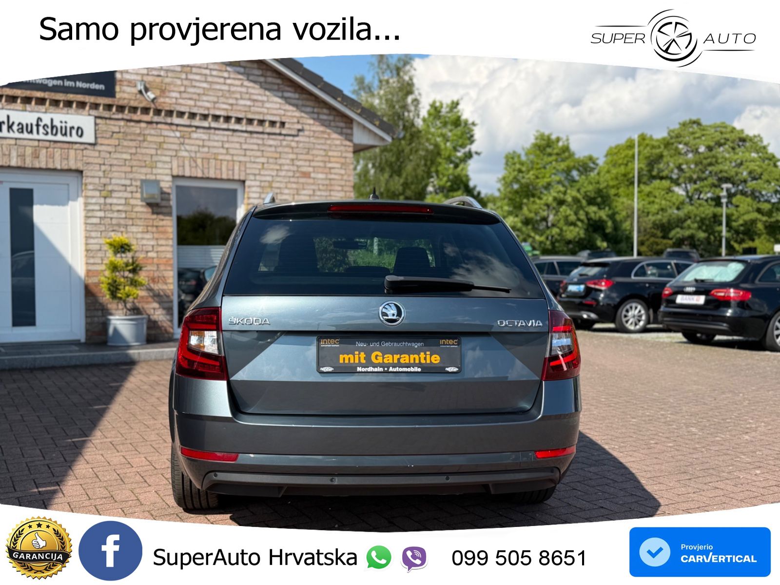 Škoda Octavia Combi 2.0 TDI (150 KS) DSG LED+GR SJED+ACC