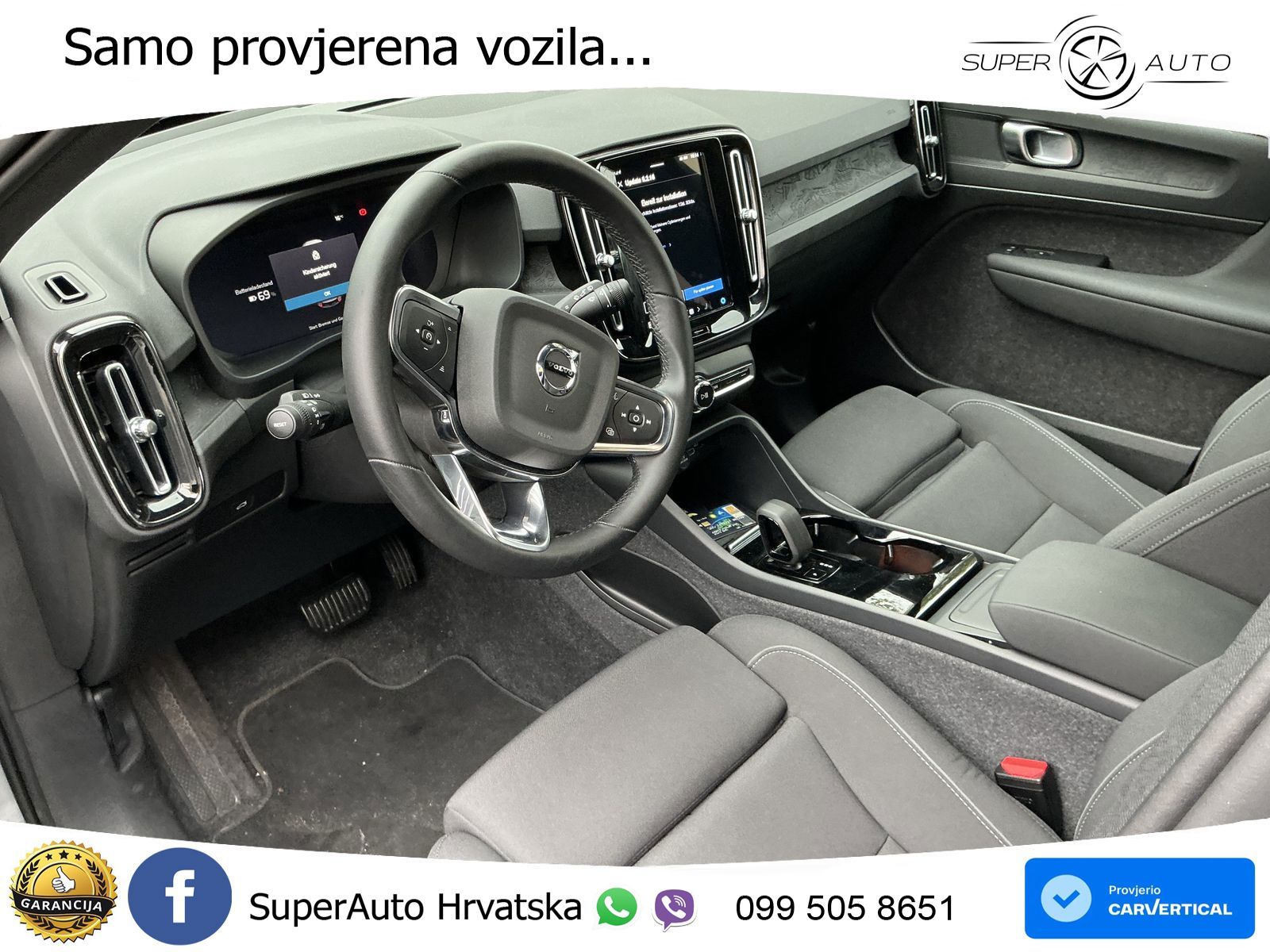 Volvo XC40 Recharge 69 kWh 238 KS Single Motor