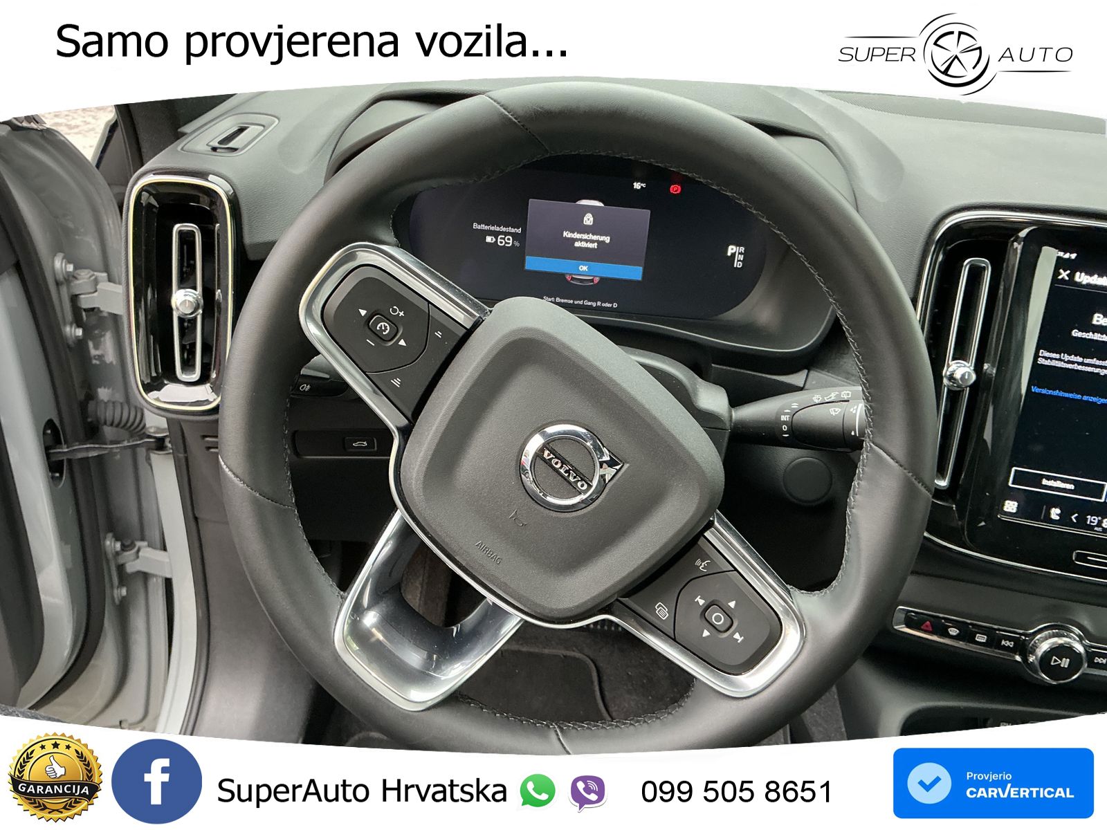Volvo XC40 Recharge 69 kWh 238 KS Single Motor