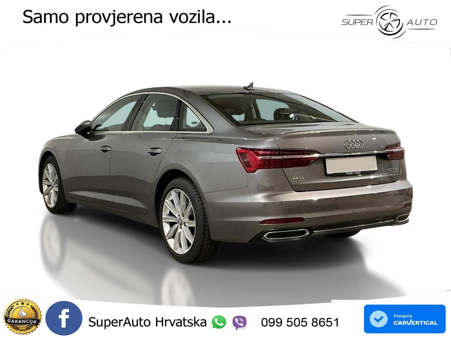 Audi A6 50 TDI V6 (286 KS) quattro tiptronic LED+GR SJED+ACC