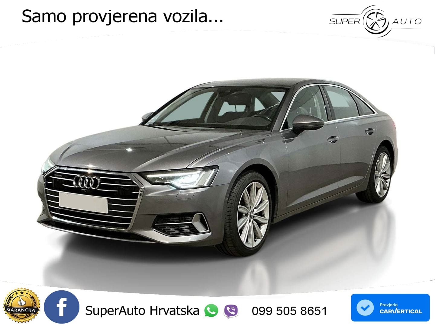 Audi A6 50 TDI V6 (286 KS) quattro tiptronic LED+GR SJED+ACC