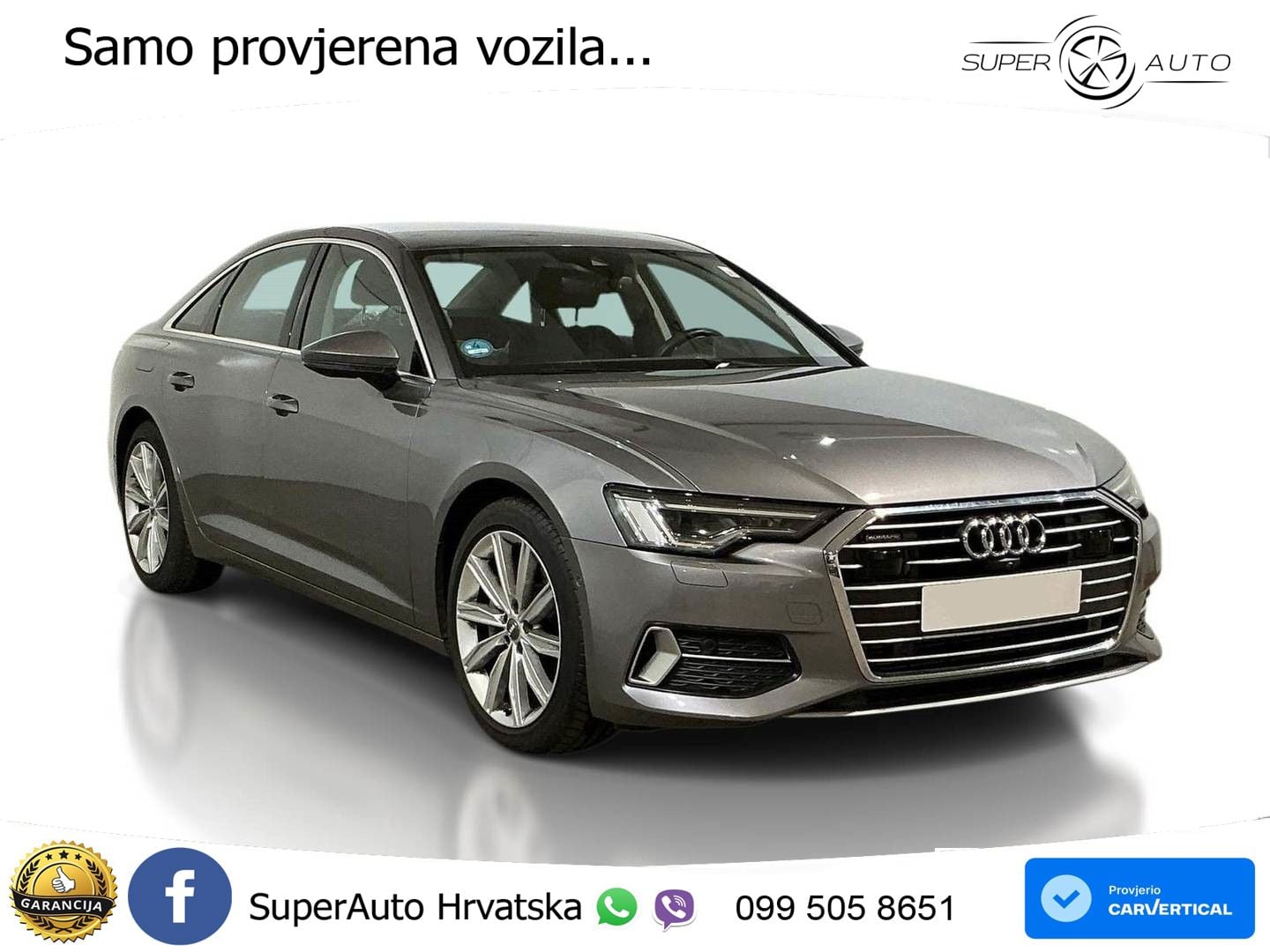 Audi A6 50 TDI V6 (286 KS) quattro tiptronic LED+GR SJED+ACC