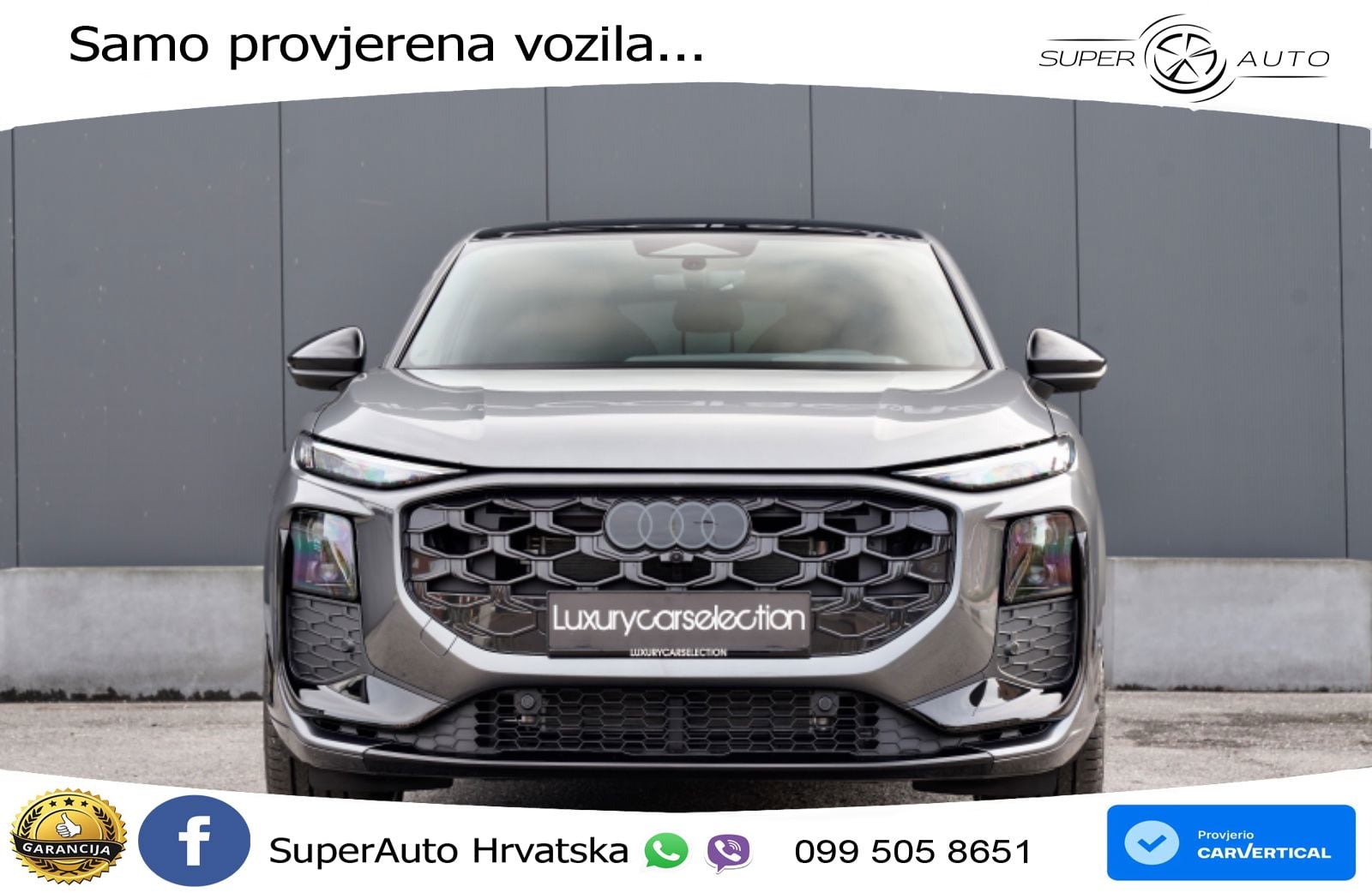 Audi Q3 III Sportback 2.0 TFSI (265 KS) quattro S tronic S line LED+GR SJED+ACC