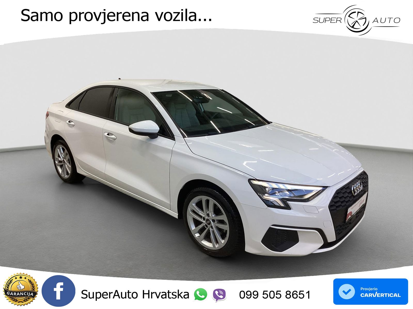 Audi A3 Limuzina 35 TFSI (150 KS) S tronic LED+GR SJED+ACC