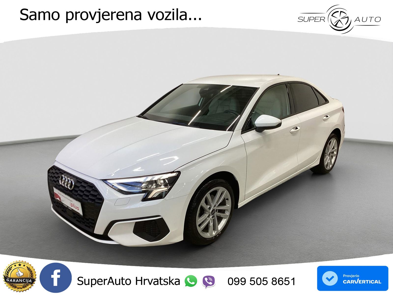 Audi A3 Limuzina 35 TFSI (150 KS) S tronic LED+GR SJED+ACC