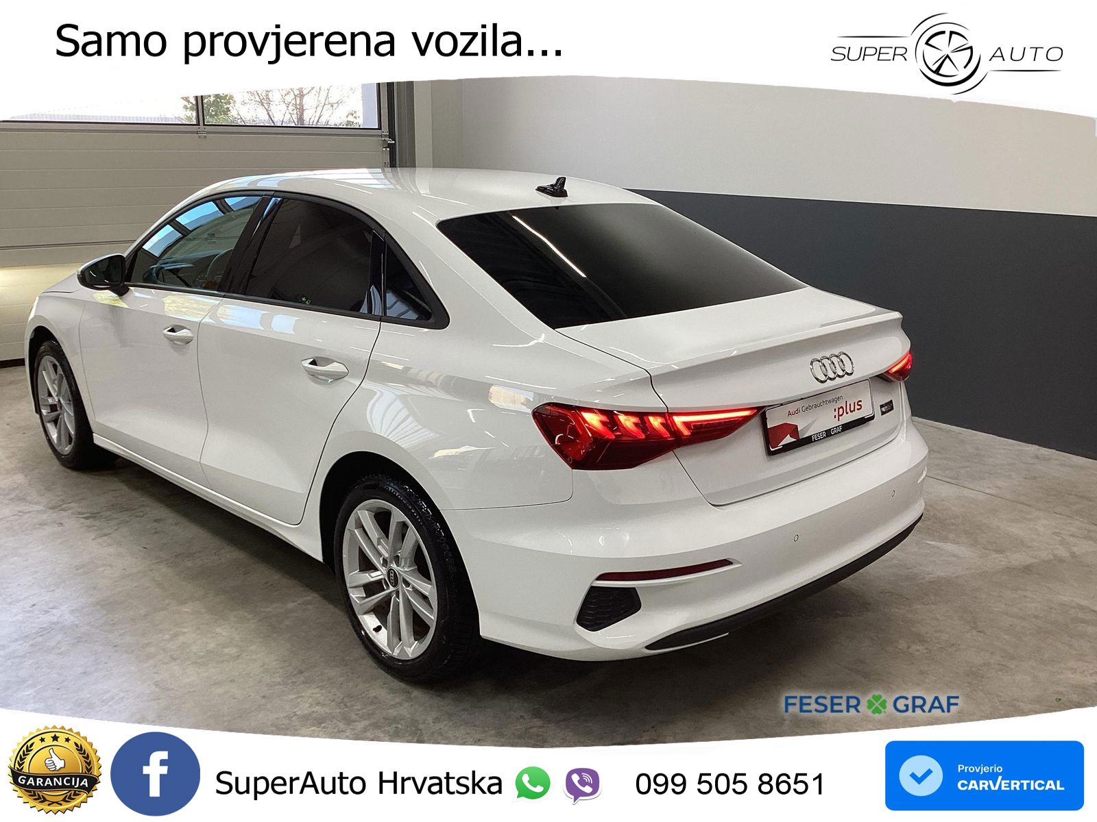 Audi A3 Limuzina 35 TFSI (150 KS) S tronic LED+GR SJED+ACC