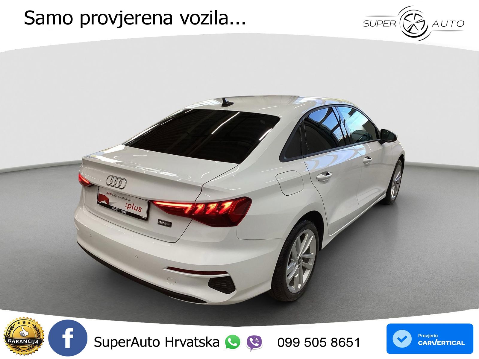 Audi A3 Limuzina 35 TFSI (150 KS) S tronic LED+GR SJED+ACC