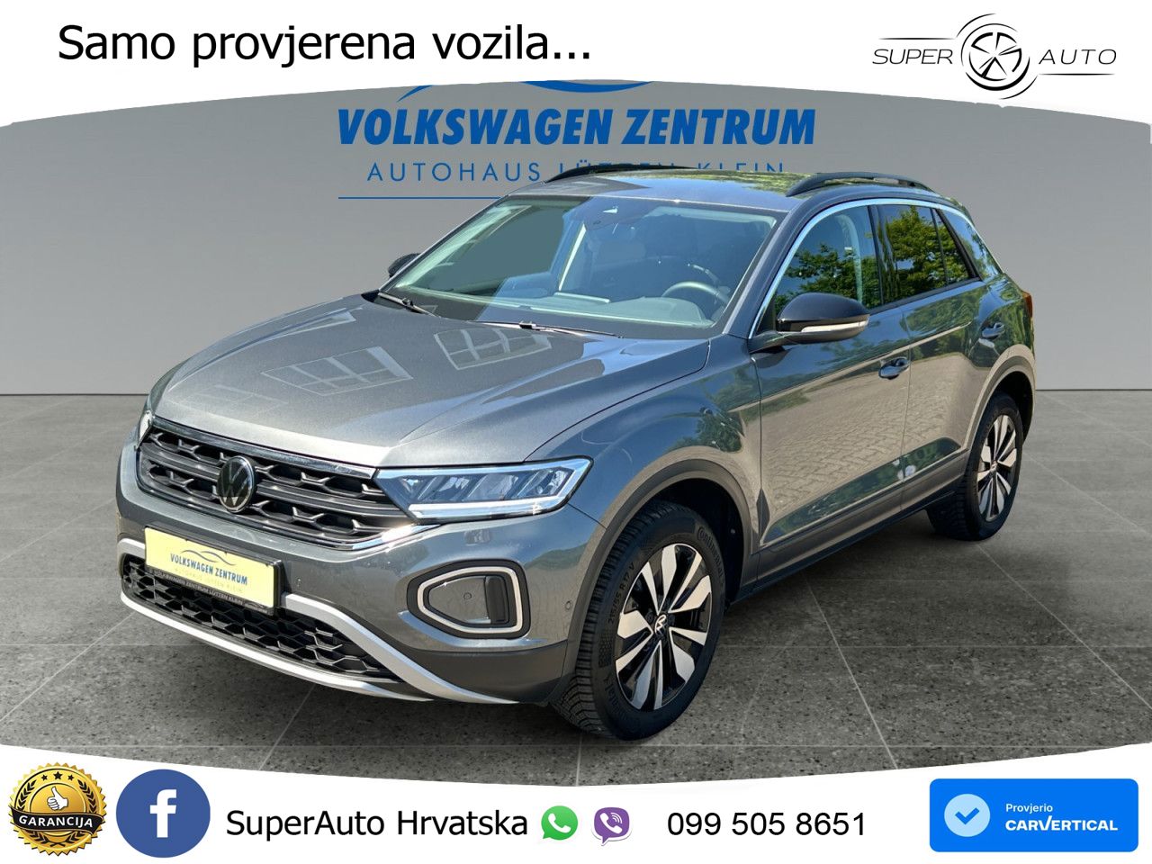 Volkswagen T-Roc 1.5 TSI (150 KS) DSG LED+GR SJED+ACC