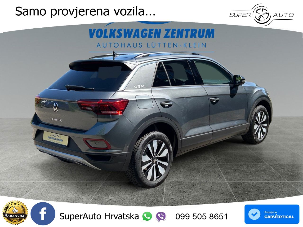 Volkswagen T-Roc 1.5 TSI (150 KS) DSG LED+GR SJED+ACC