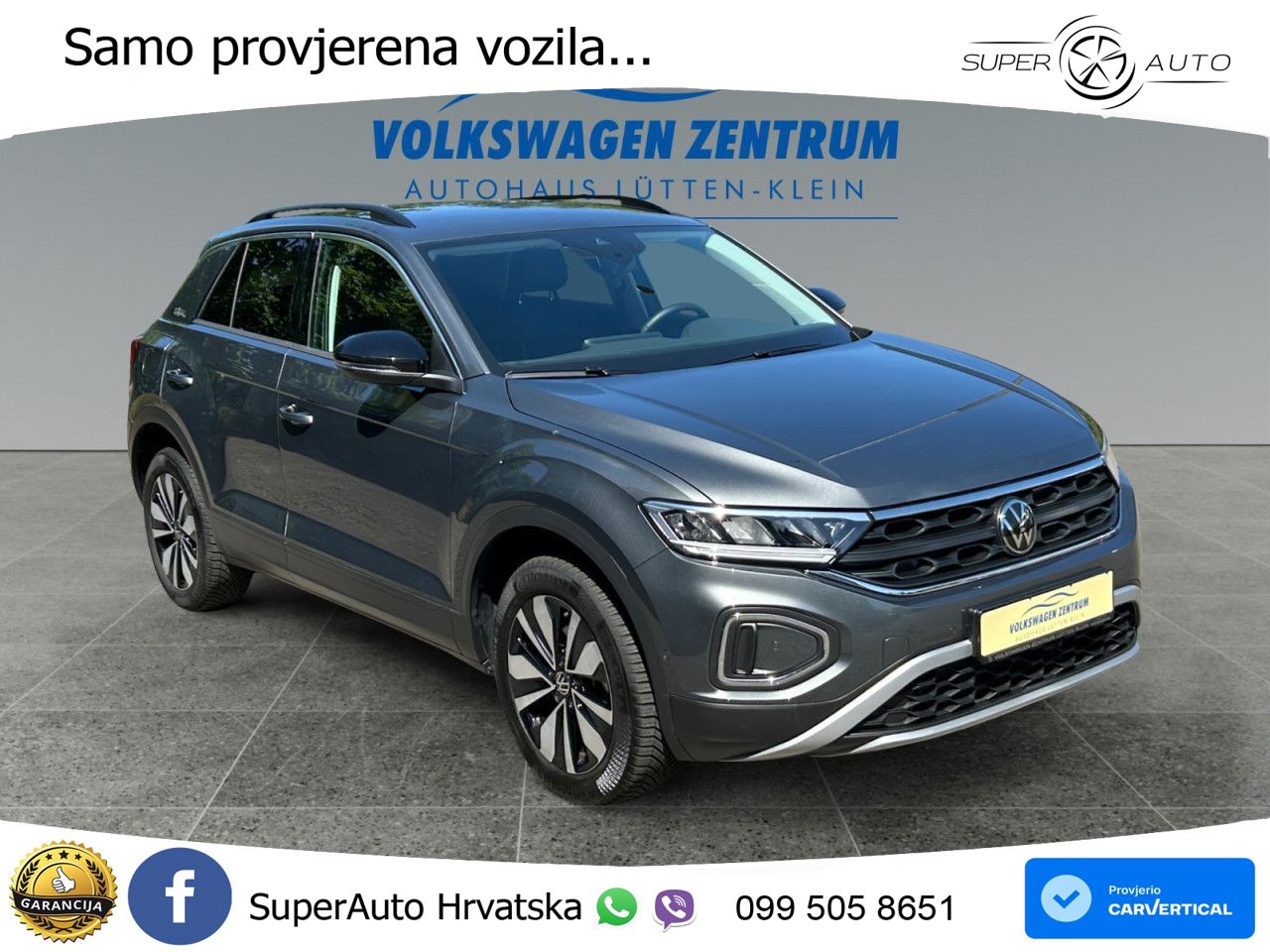 Volkswagen T-Roc 1.5 TSI (150 KS) DSG LED+GR SJED+ACC