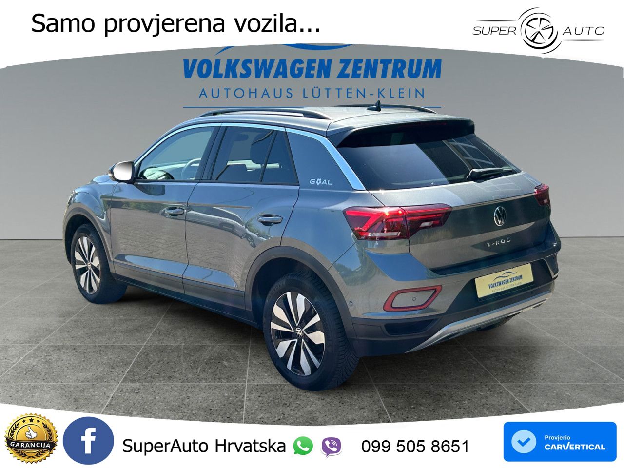 Volkswagen T-Roc 1.5 TSI (150 KS) DSG LED+GR SJED+ACC