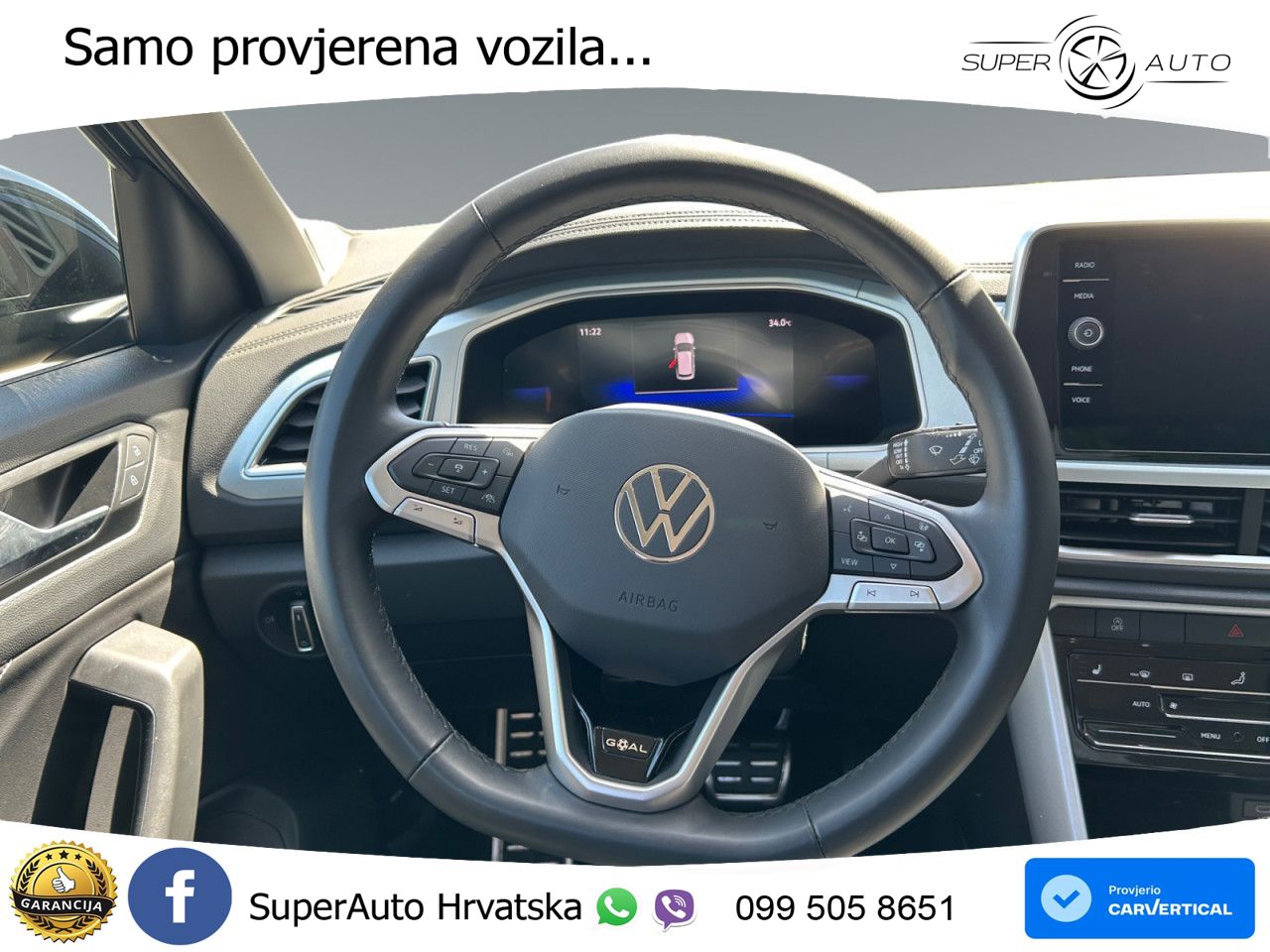 Volkswagen T-Roc 1.5 TSI (150 KS) DSG LED+GR SJED+ACC