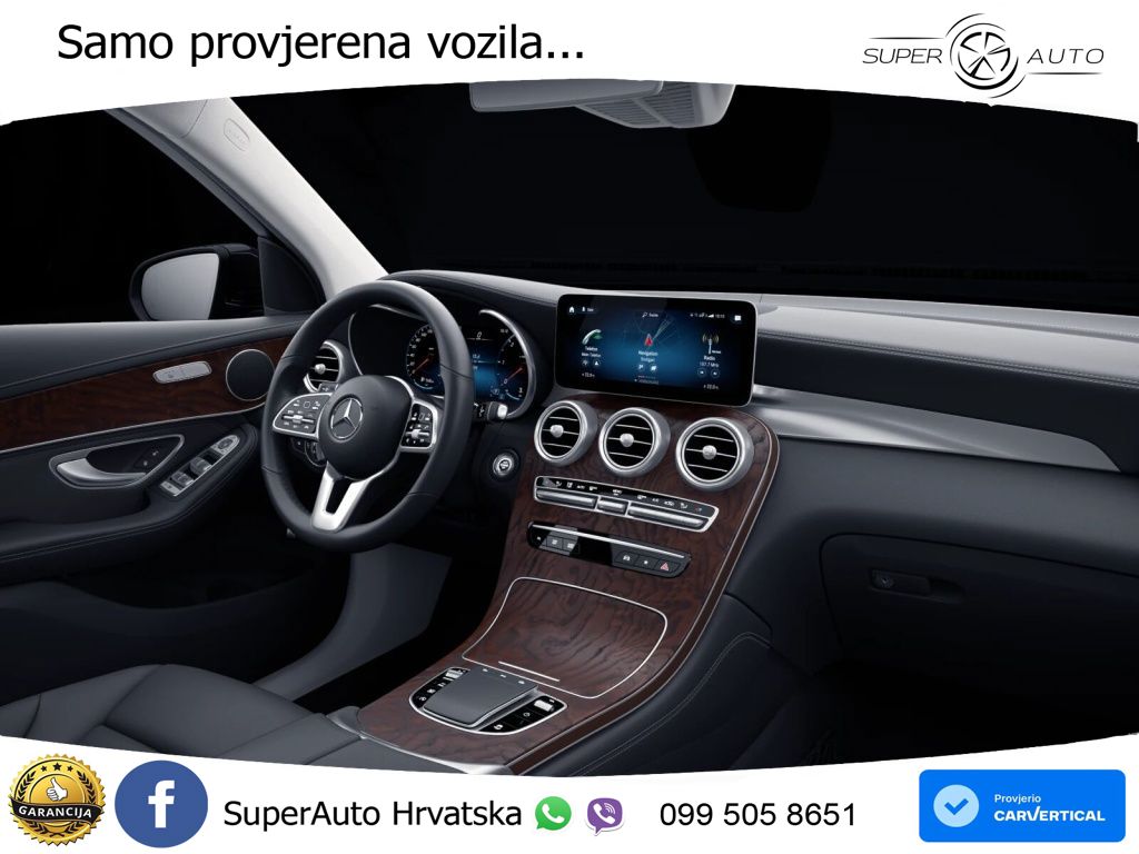 Mercedes GLC 220d (194 KS) 4MATIC G-TRONIC ACC+HEAD+GR SJED+360+PANO