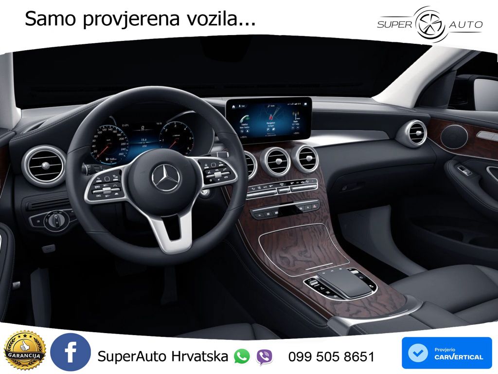 Mercedes GLC 220d (194 KS) 4MATIC G-TRONIC ACC+HEAD+GR SJED+360+PANO