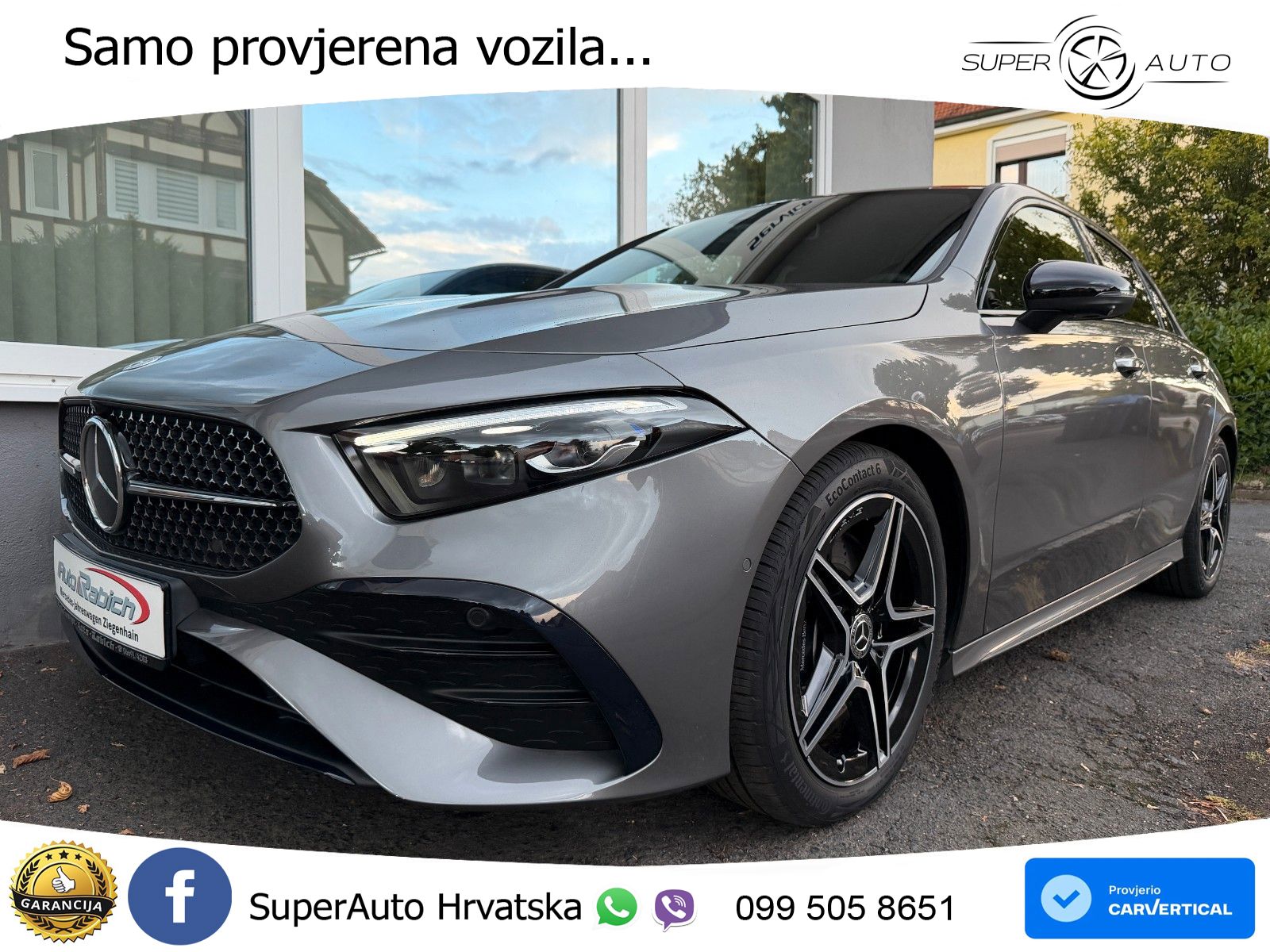 Mercedes-Benz A 250 4MATIC 8G-DCT AMG ACC+HEAD+GR SJED+360+PANO