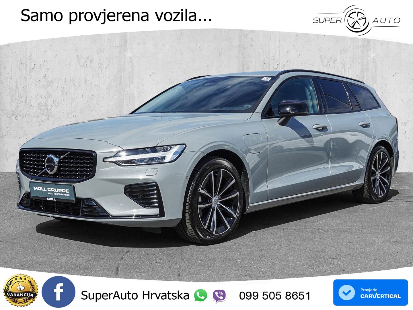 Volvo V60 2.0 T8 AWD Geartronic LED+GR SJED+ACC