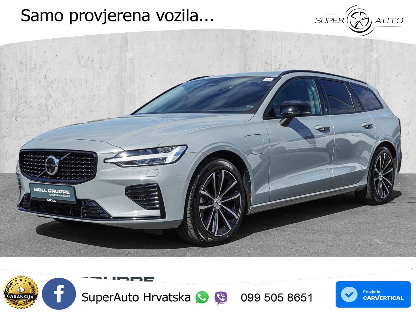 Volvo V60 2.0 T8 AWD Geartronic LED+GR SJED+ACC