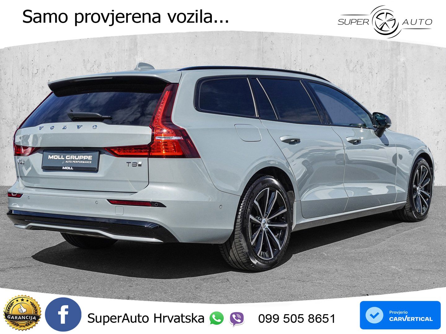 Volvo V60 2.0 T8 AWD Geartronic LED+GR SJED+ACC