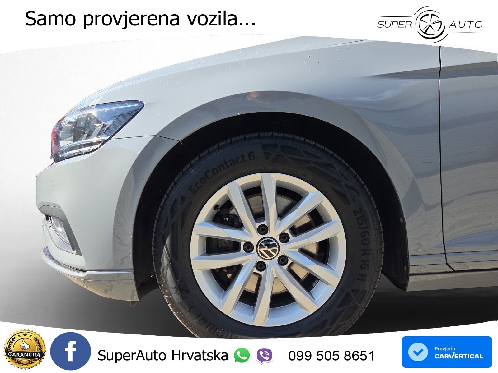 Volkswagen Passat Variant 2.0 TDI (150 KS) DSG Business LED+GR SJED+ACC