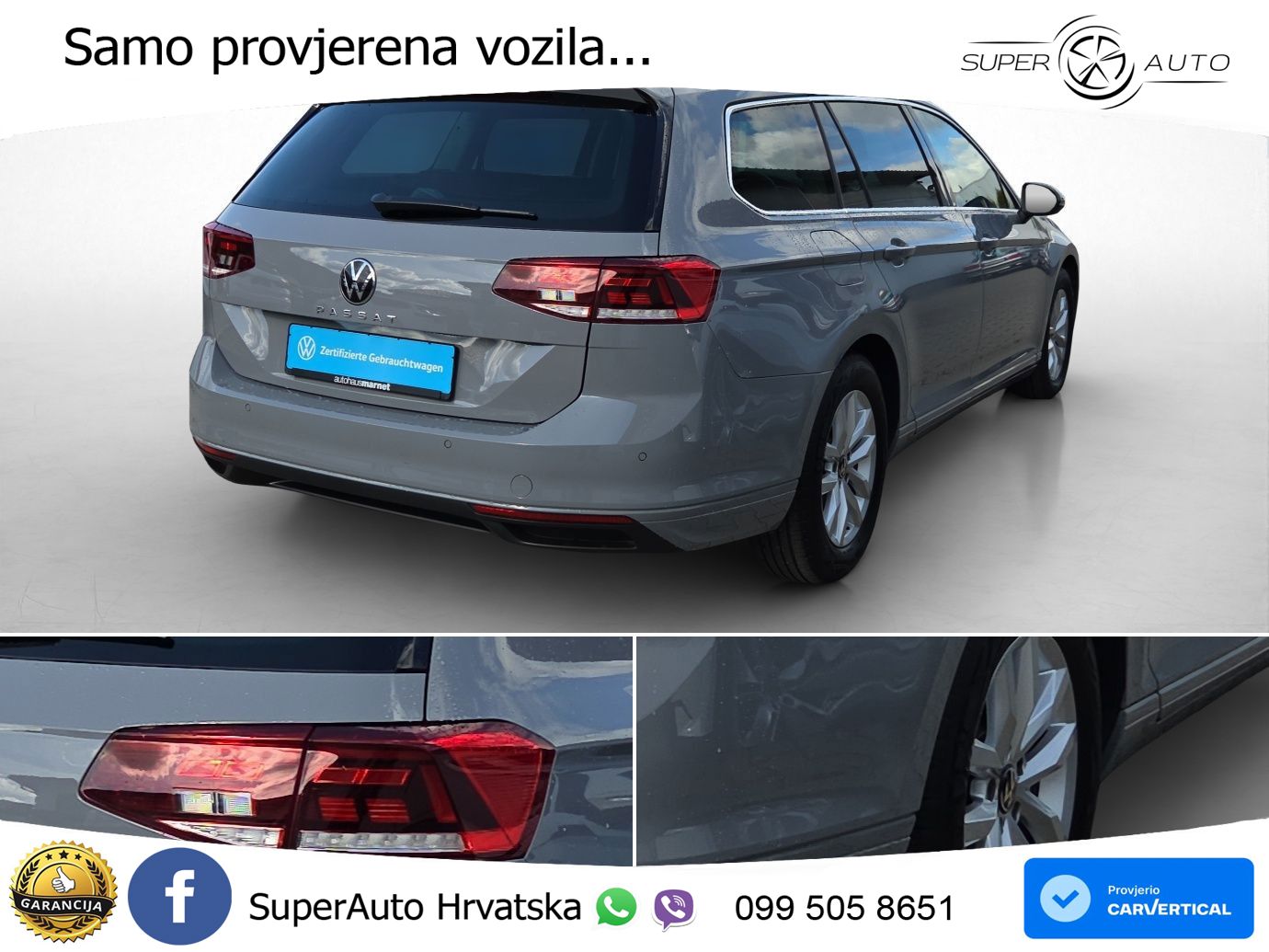 Volkswagen Passat Variant 2.0 TDI (150 KS) DSG Business LED+GR SJED+ACC
