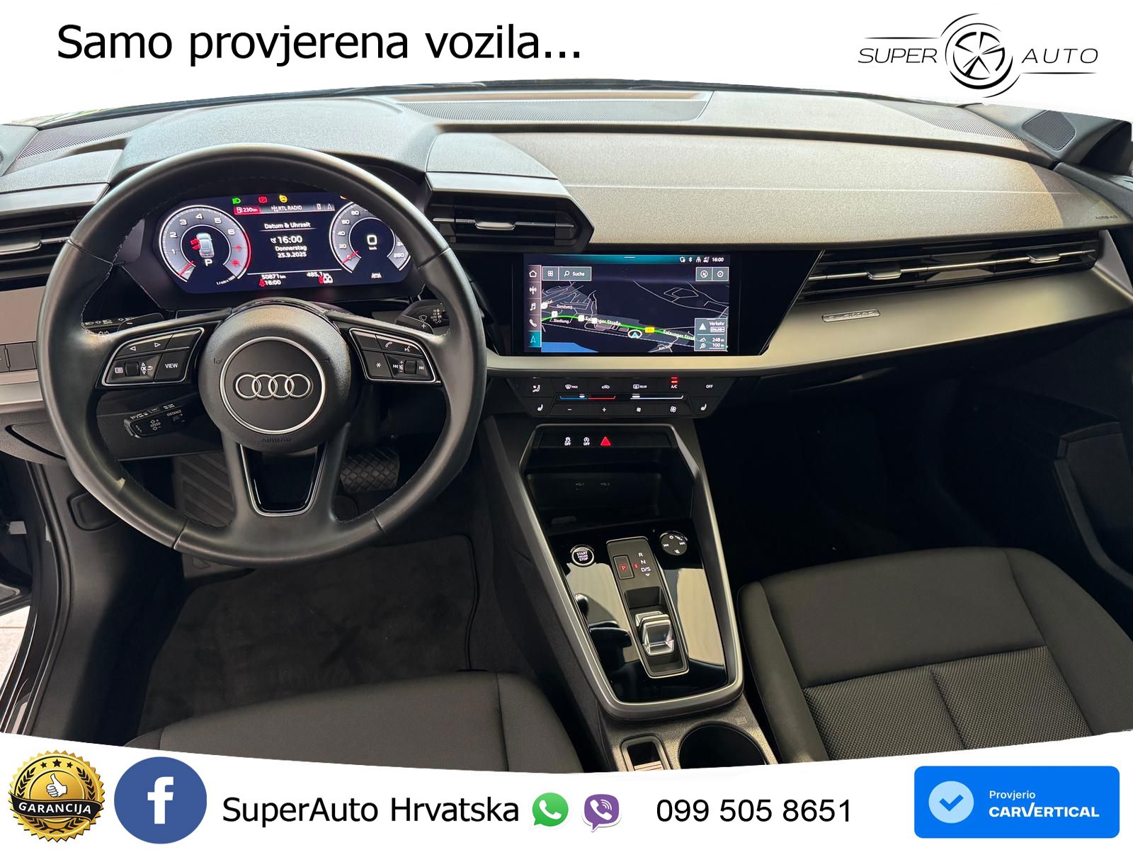 Audi A3 40 TFSI (190 KS) quattro S tronic LED+GR SJED+ACC