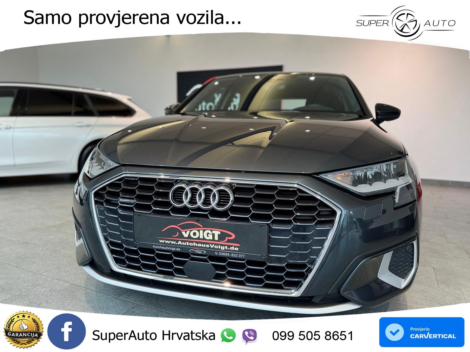 Audi A3 40 TFSI (190 KS) quattro S tronic LED+GR SJED+ACC