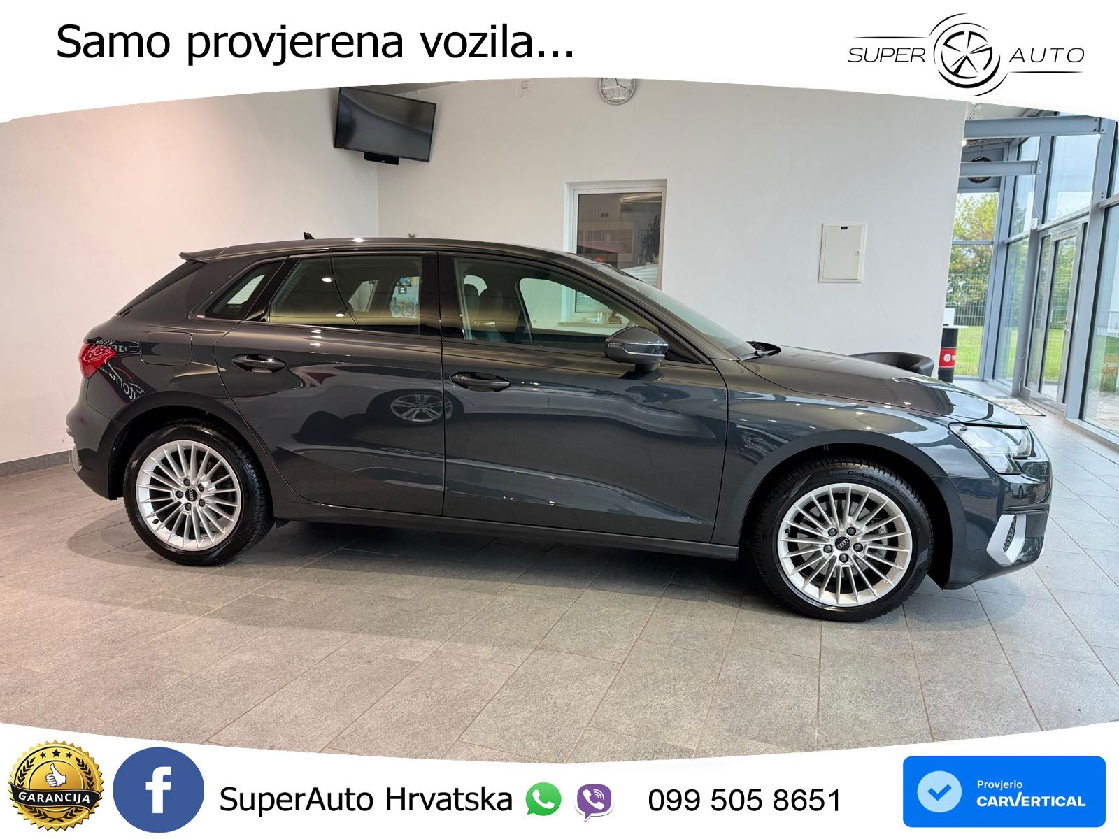 Audi A3 40 TFSI (190 KS) quattro S tronic LED+GR SJED+ACC