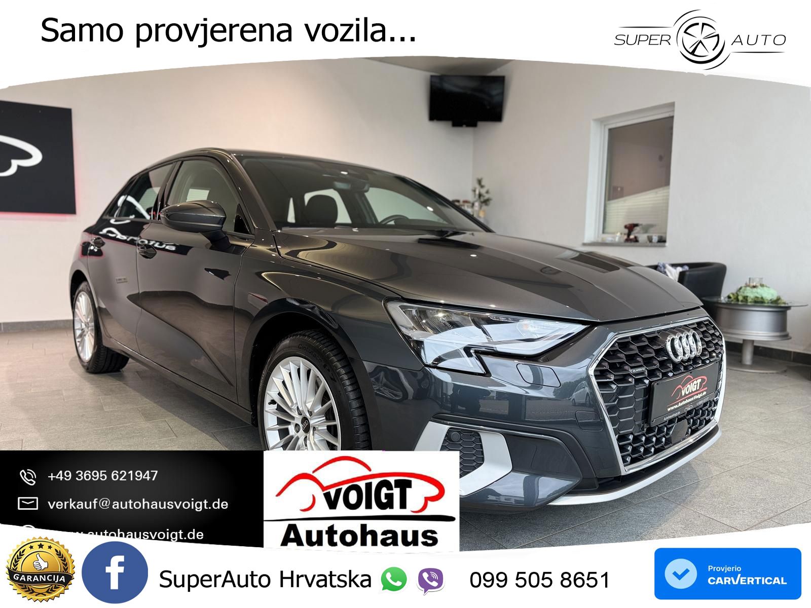 Audi A3 40 TFSI (190 KS) quattro S tronic LED+GR SJED+ACC