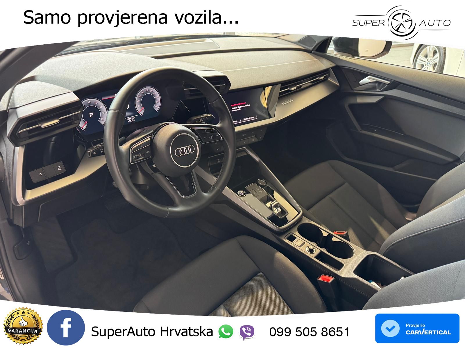 Audi A3 40 TFSI (190 KS) quattro S tronic LED+GR SJED+ACC