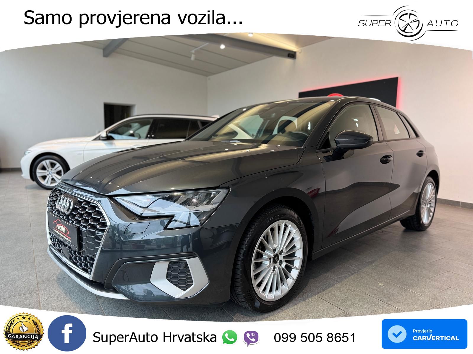 Audi A3 40 TFSI (190 KS) quattro S tronic LED+GR SJED+ACC
