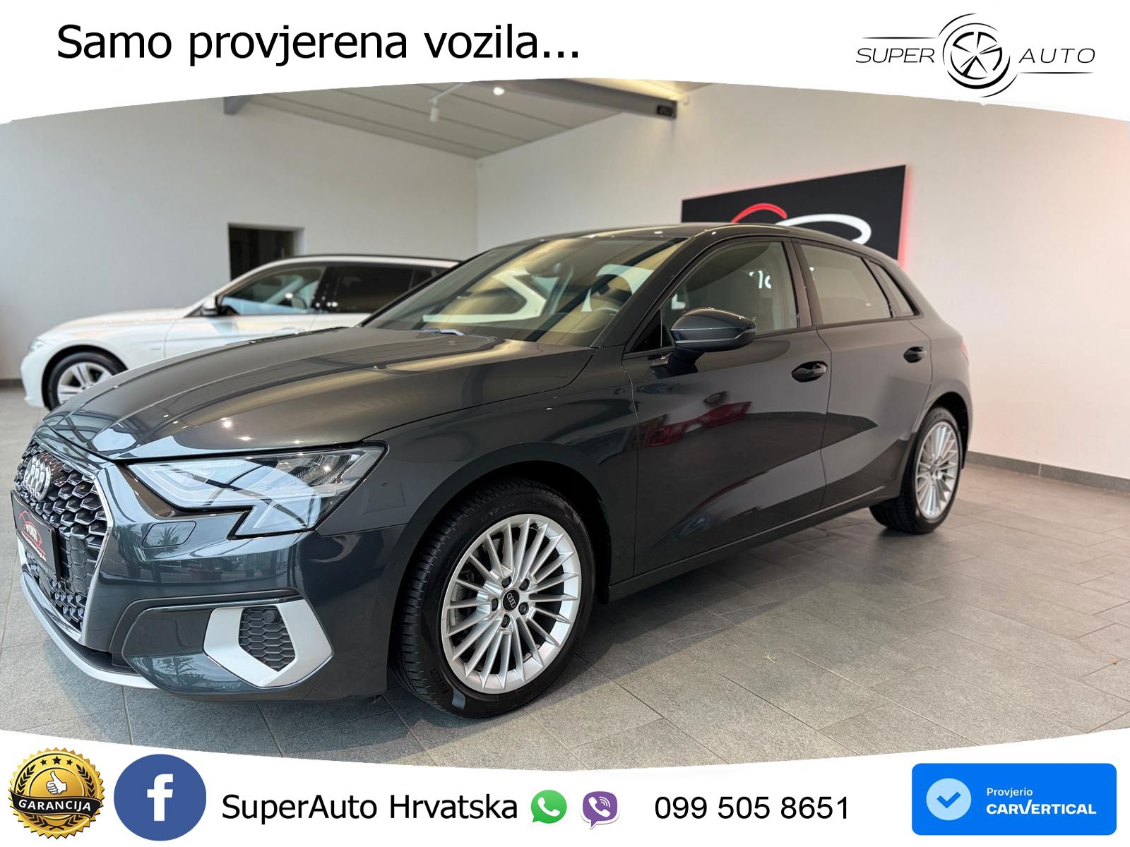 Audi A3 40 TFSI (190 KS) quattro S tronic LED+GR SJED+ACC
