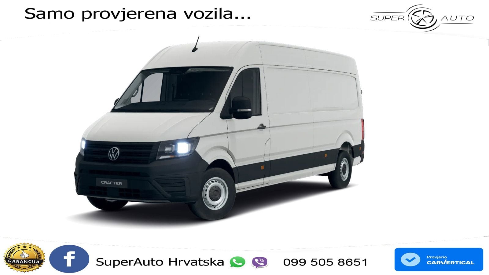 Volkswagen Crafter 35 Kasten HD 2,0 l 103 kW Fronta ntrieb 140 KS