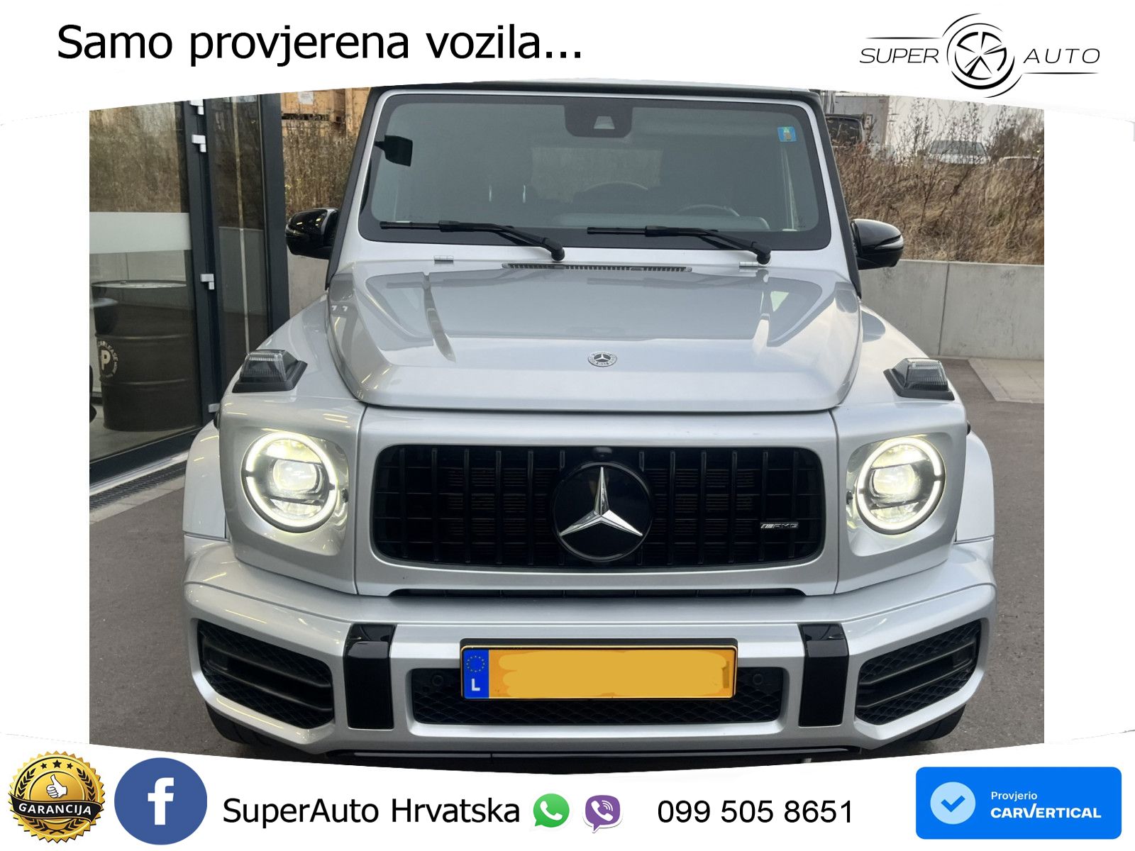 Mercedes AMG G 63 Long V8 (585 KS) 4MATIC 9G-TRONIC AMG SPEEDSHIFT TCT Superior ZRAČNI+ACC+GR SJED+360+PANO