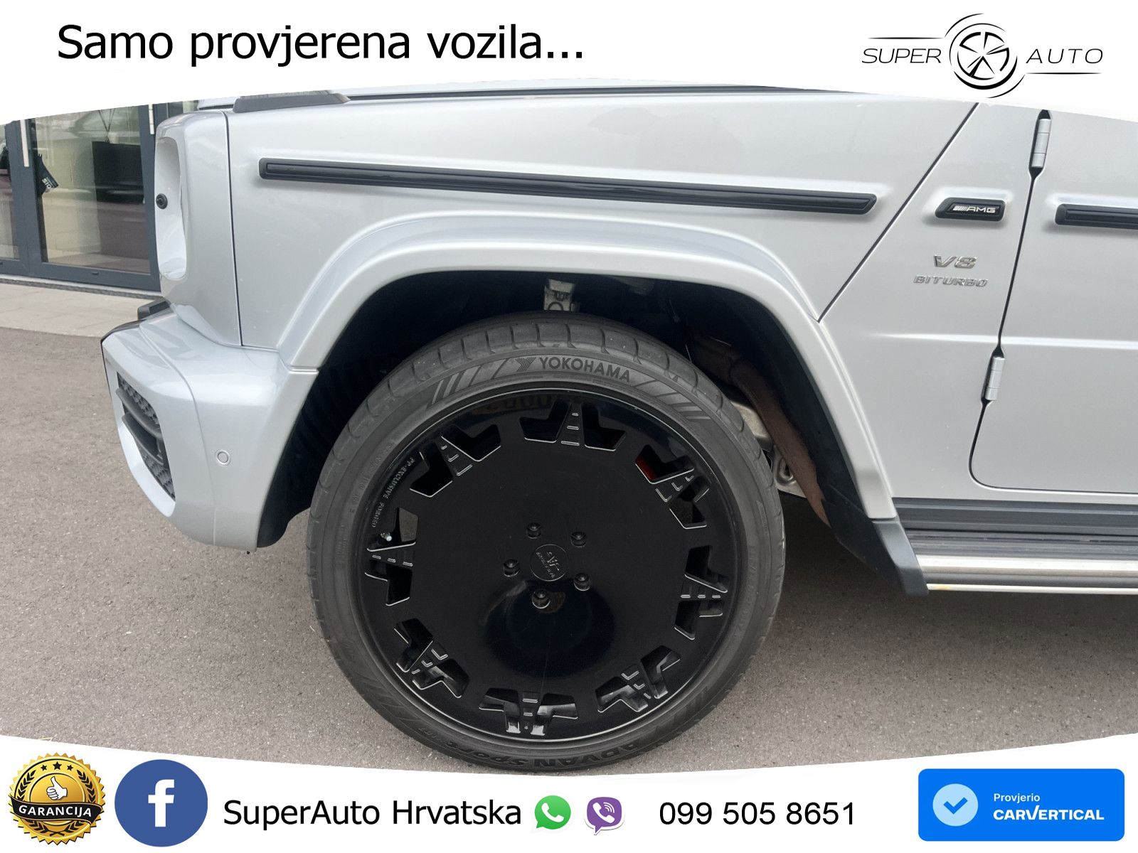Mercedes AMG G 63 Long V8 (585 KS) 4MATIC 9G-TRONIC AMG SPEEDSHIFT TCT Superior ZRAČNI+ACC+GR SJED+360+PANO