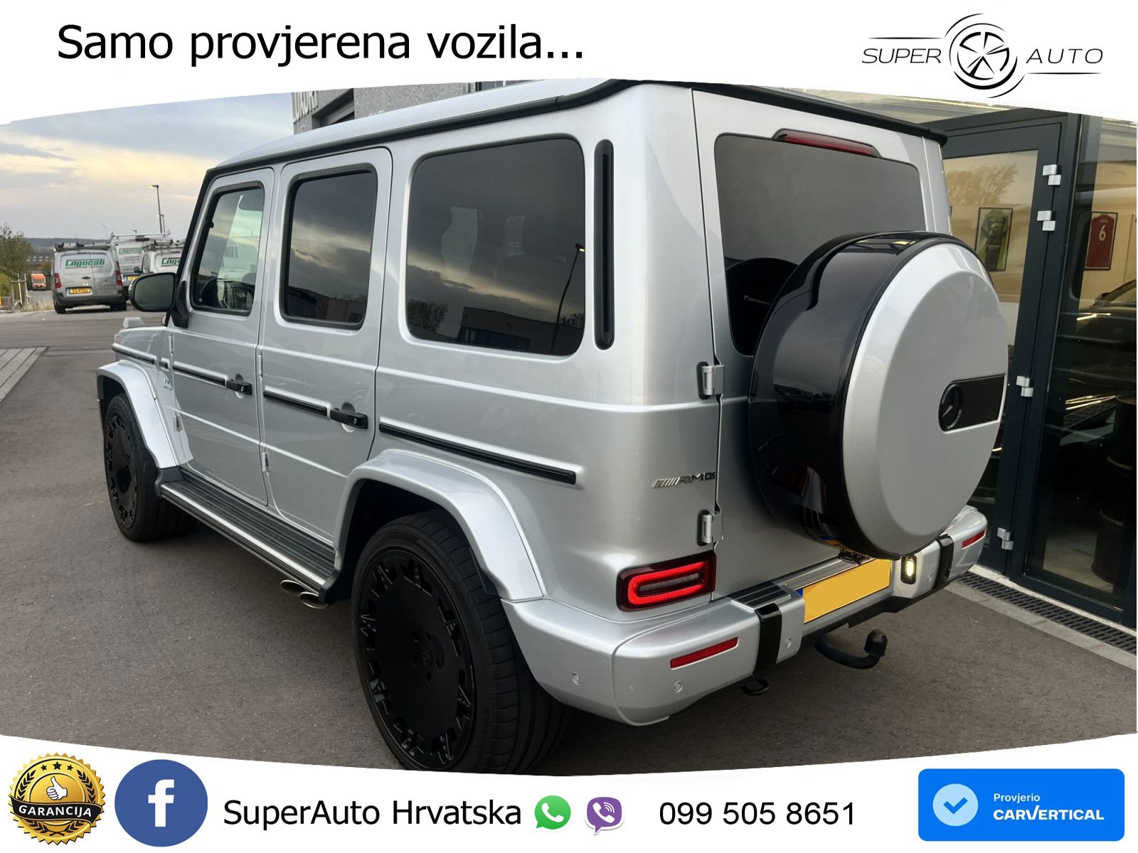 Mercedes AMG G 63 Long V8 (585 KS) 4MATIC 9G-TRONIC AMG SPEEDSHIFT TCT Superior ZRAČNI+ACC+GR SJED+360+PANO