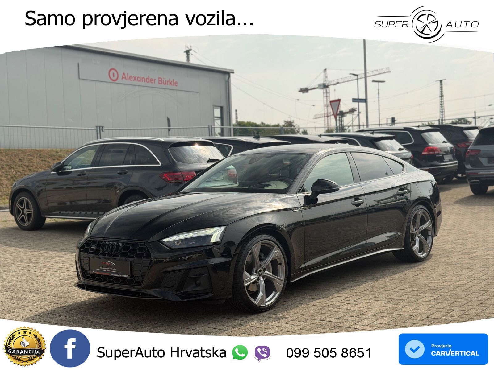 Audi A5 Sportback 40 TDI (204 KS) quattro S tronic S line LED+GR SJED+ACC