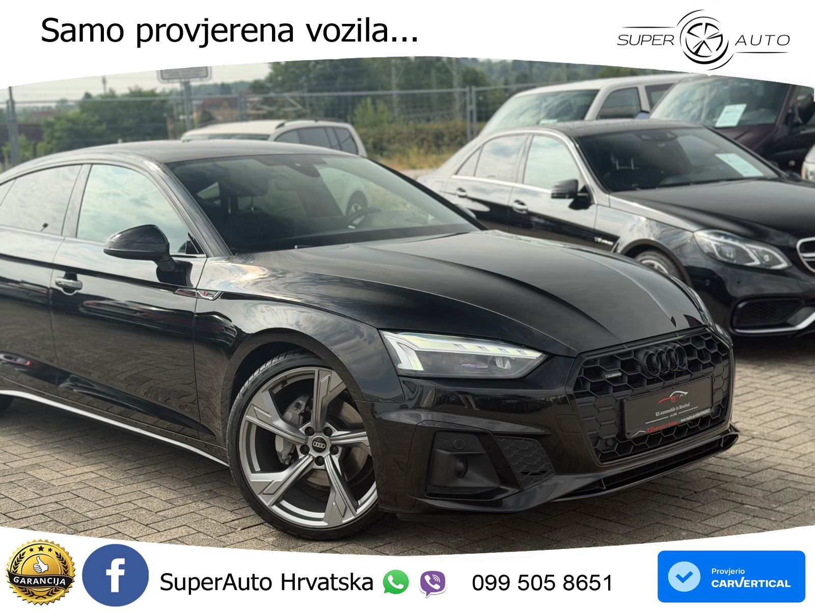 Audi A5 Sportback 40 TDI (204 KS) quattro S tronic S line LED+GR SJED+ACC