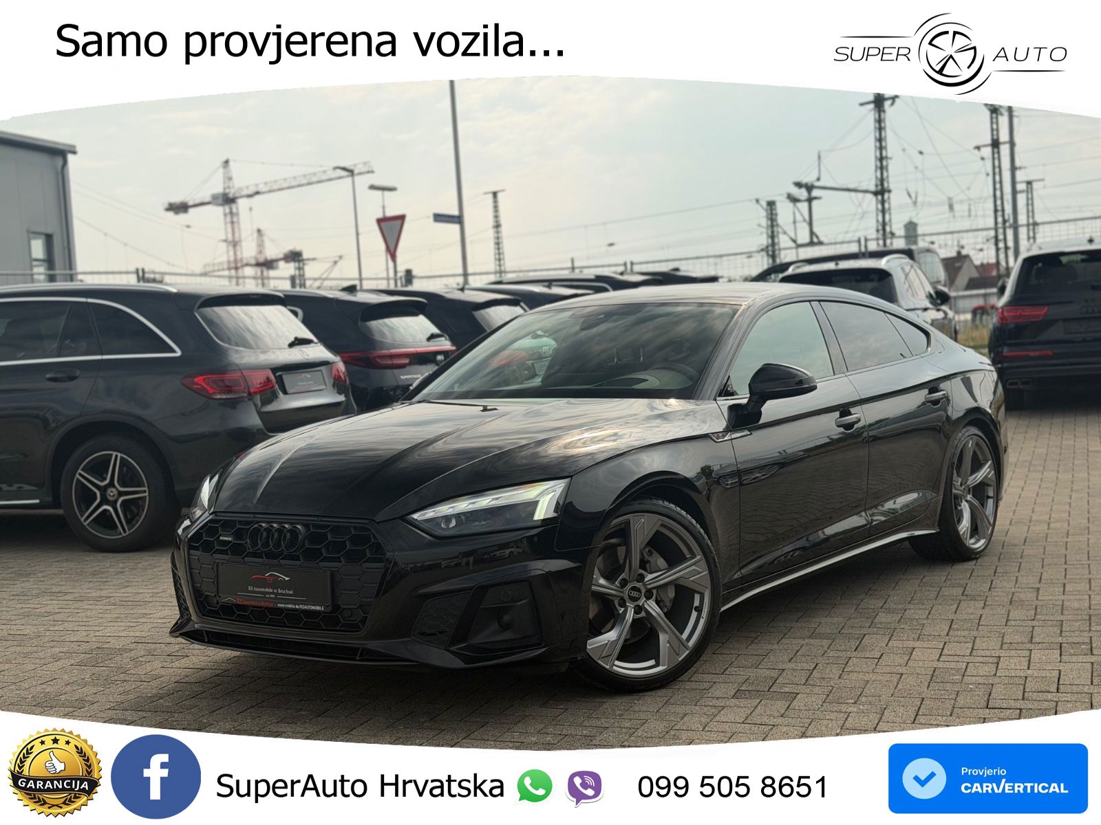 Audi A5 Sportback 40 TDI (204 KS) quattro S tronic S line LED+GR SJED+ACC