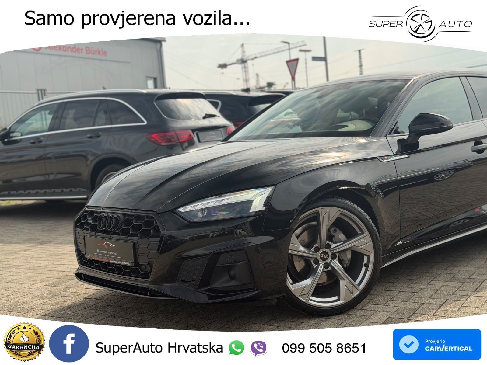 Audi A5 Sportback 40 TDI (204 KS) quattro S tronic S line LED+GR SJED+ACC