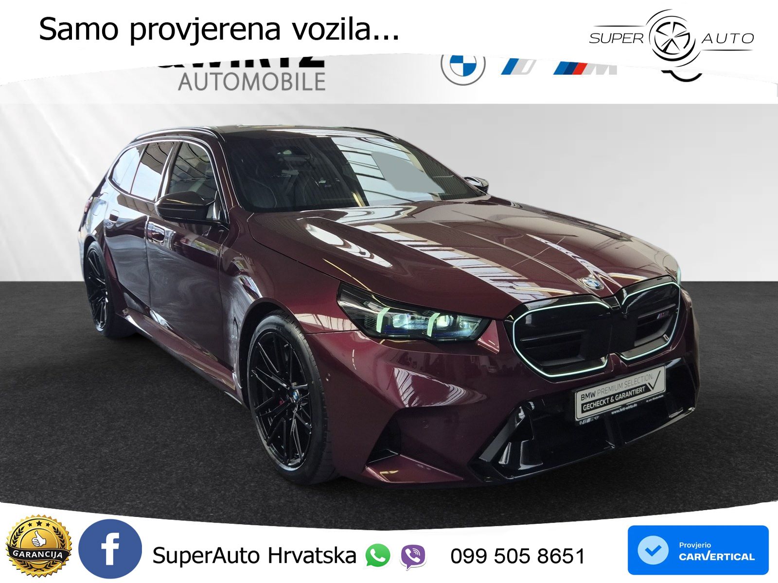 BMW M5 Touring 4.4 V8 (727 KS) xDrive Steptronic LED+GR SJED+ACC