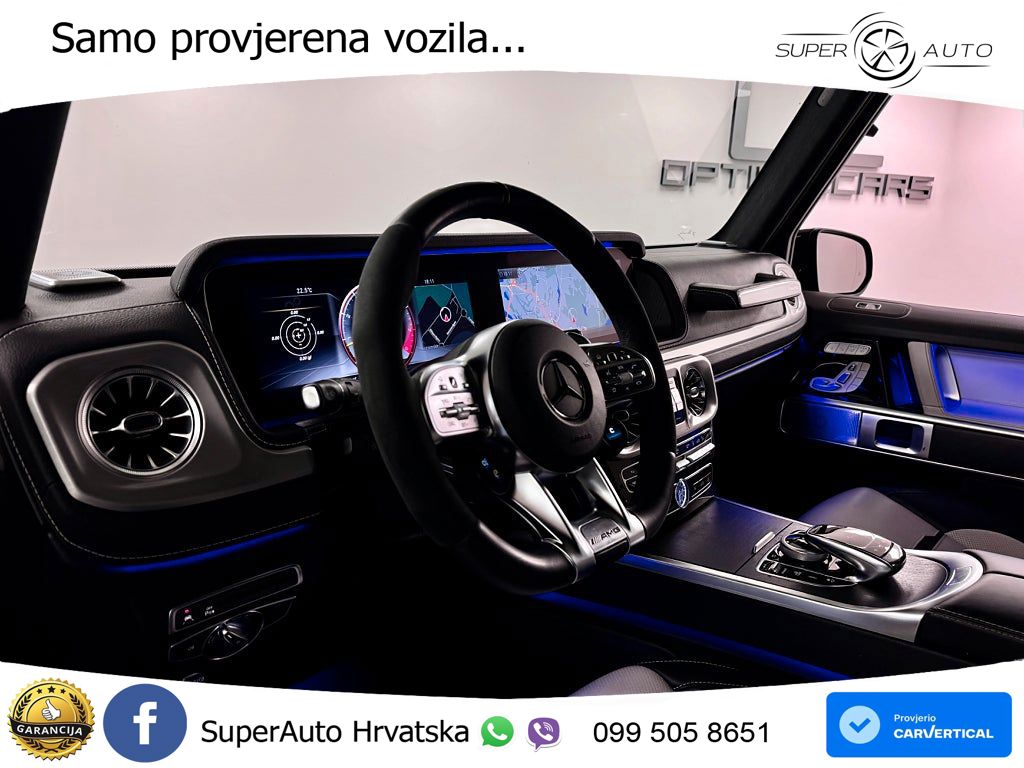 Mercedes AMG G 63 Long V8 (585 KS) 4MATIC 9G-TRONIC AMG SPEEDSHIFT PLUS Manufaktur LED+GR SJED+ACC