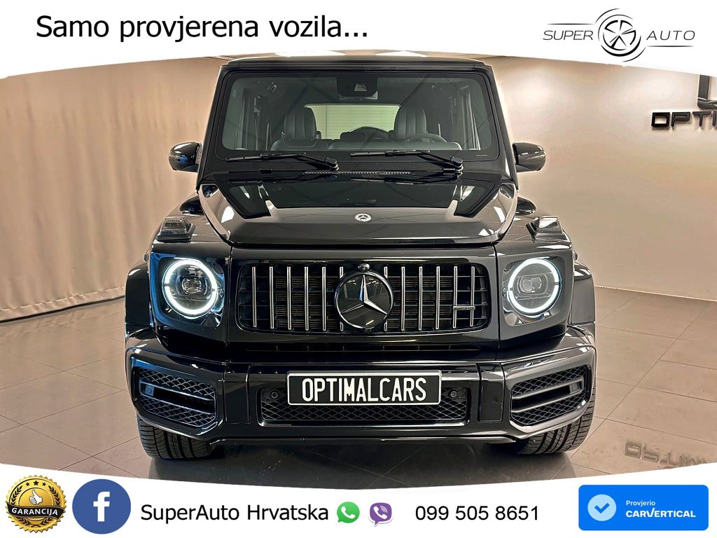 Mercedes AMG G 63 Long V8 (585 KS) 4MATIC 9G-TRONIC AMG SPEEDSHIFT PLUS Manufaktur LED+GR SJED+ACC