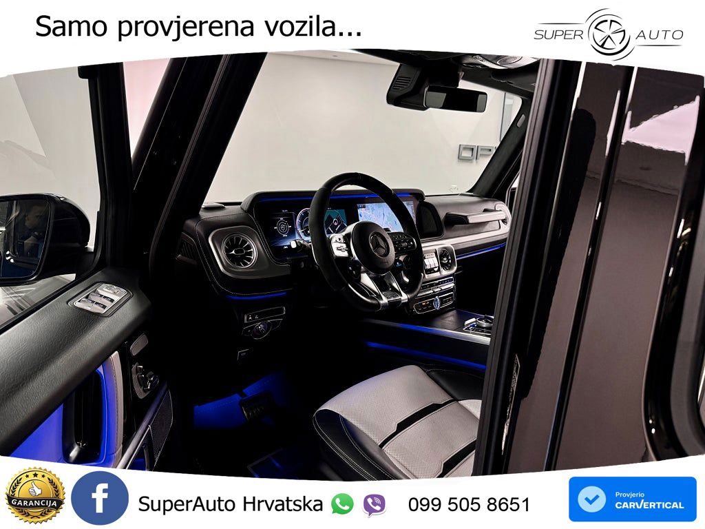 Mercedes AMG G 63 Long V8 (585 KS) 4MATIC 9G-TRONIC AMG SPEEDSHIFT PLUS Manufaktur LED+GR SJED+ACC