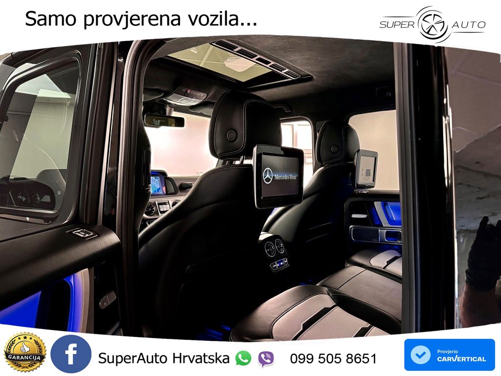 Mercedes AMG G 63 Long V8 (585 KS) 4MATIC 9G-TRONIC AMG SPEEDSHIFT PLUS Manufaktur LED+GR SJED+ACC