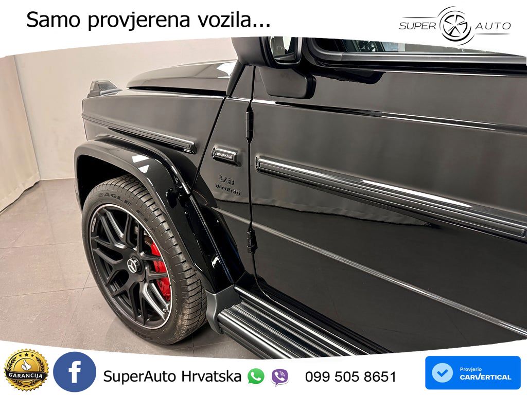 Mercedes AMG G 63 Long V8 (585 KS) 4MATIC 9G-TRONIC AMG SPEEDSHIFT PLUS Manufaktur LED+GR SJED+ACC