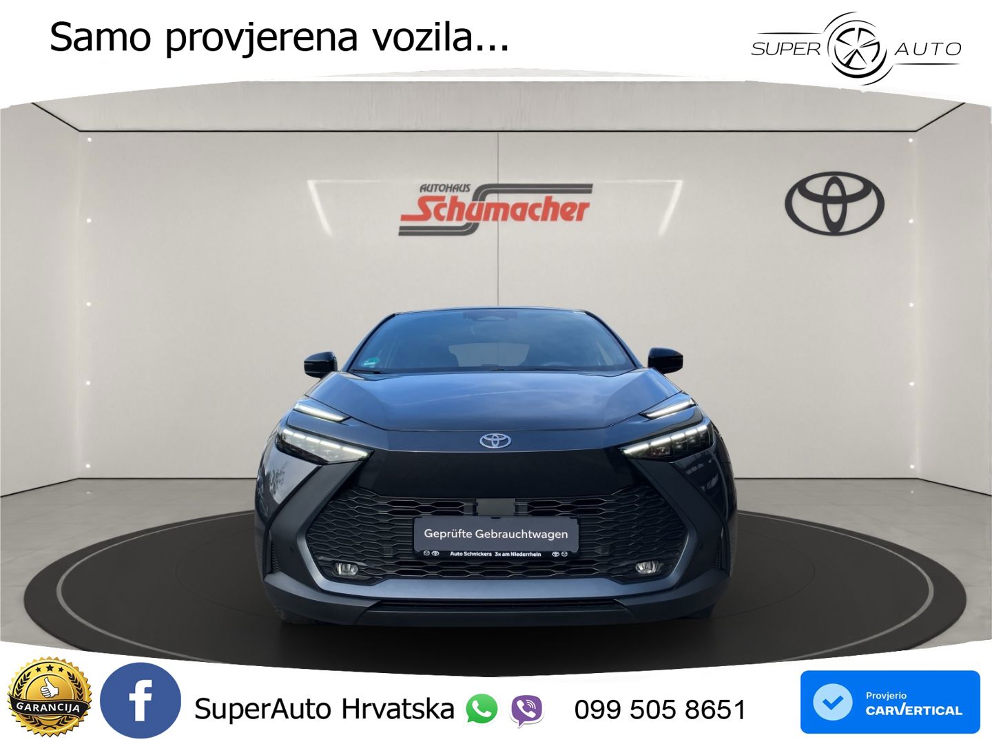 Toyota C-HR 1.8 (140 KS) Hybrid e-CVT Team Deutschland LED+GR SJED+ACC