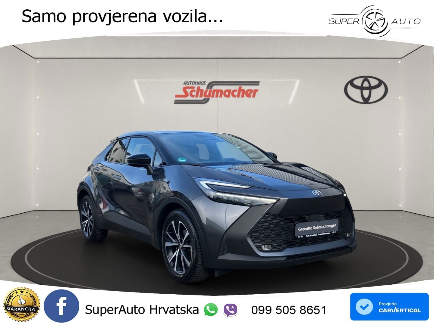 Toyota C-HR 1.8 (140 KS) Hybrid e-CVT Team Deutschland LED+GR SJED+ACC