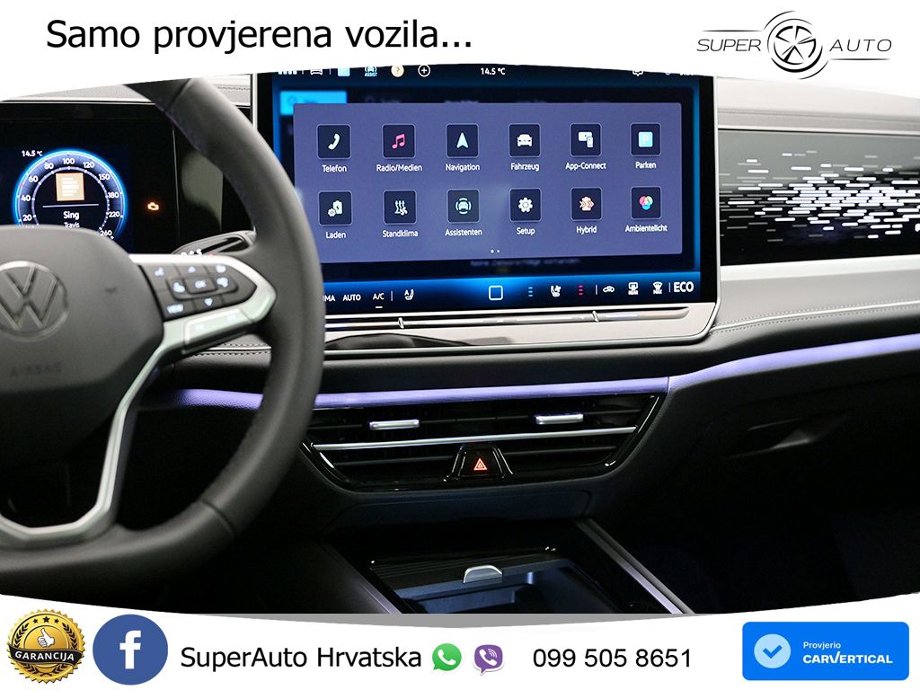 Volkswagen Passat Variant 1.5 TSI (272 KS) eHybrid DSG Elegance LED+GR SJED+ACC
