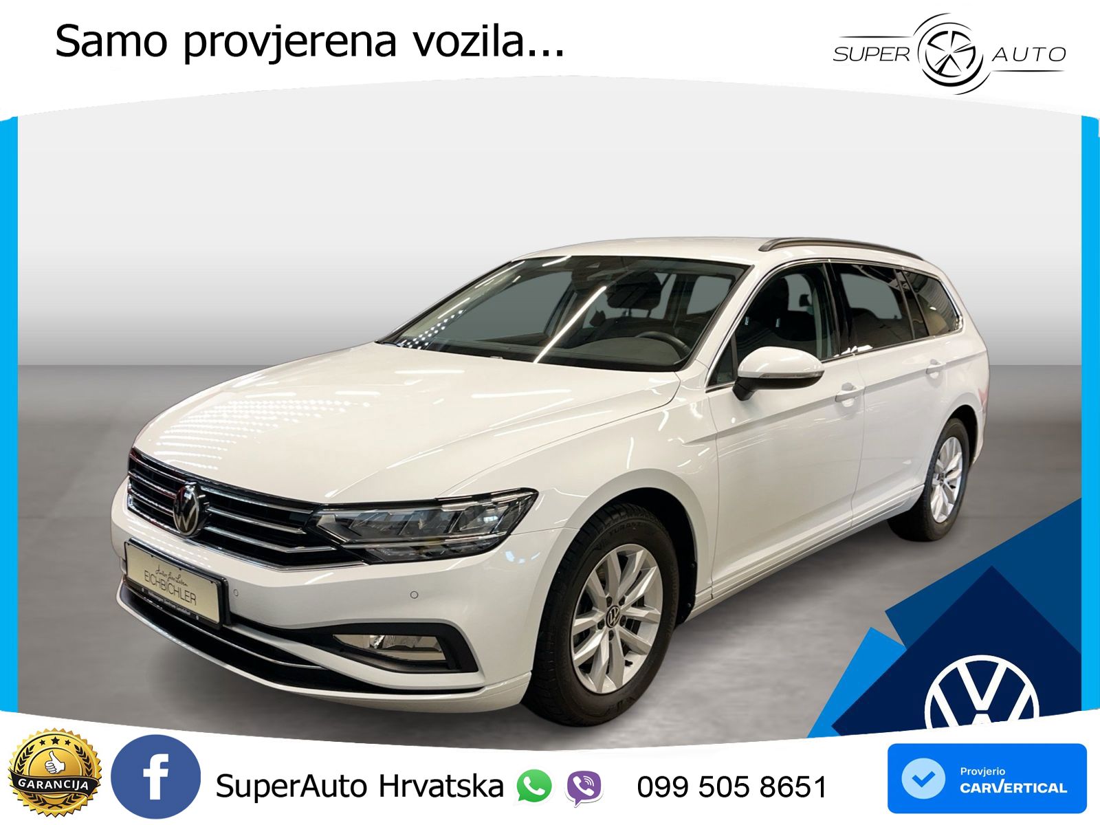 Volkswagen Passat Variant 2.0 TDI (150 KS) Business LED+GR SJED+ACC