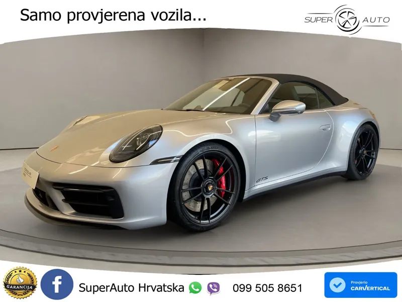 Porsche 911 Carrera GTS Cabriolet 3.0 (480 KS) PDK LED+GR SJED+ACC